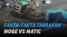 Tabrakan terjadi dan membuat kepala korban cedera hingga meninggal di tempat.