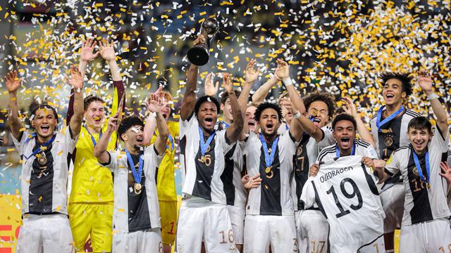 Foto: Dramatis, Jerman Juara Baru Piala Dunia U-17 setelah Talukkan Prancis Lewat Adu penalti pada Final Piala Dunia U-17 2023