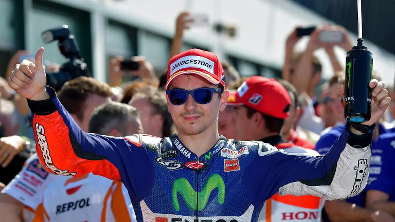 Jorge Lorenzo (AFP Photo/ Vincenzo Pinto)