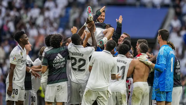 Lemparan ke Udara Tandai Perpisahan Karim Benzema di Real Madrid