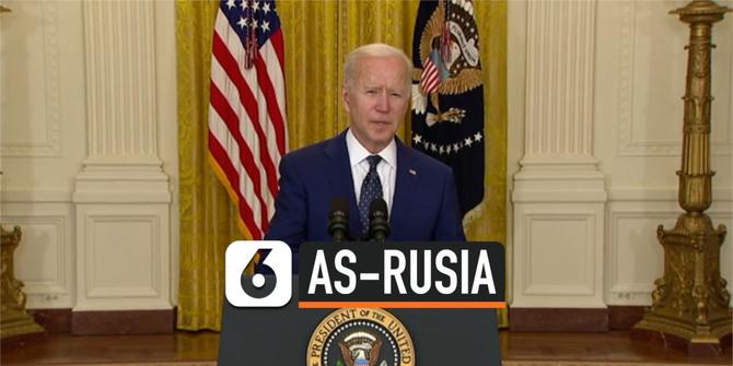 VIDEO: Biden Jatuhkan Sanksi dan Usir Diplomat Rusia karena Pilpres AS