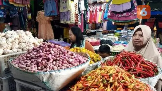 Ilusrasi komuditi cabai dan bawang merah di pasar Banyuwangi (Hermawan Arifianto/Liputan6.com)