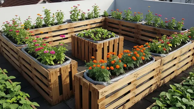 Inspirasi Kebun di Rooftop 3x3 Meter
