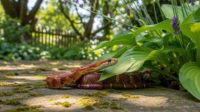Manfaat Ular Taman untuk Kebun, Ini Langkah Aman Jika Menjumpainya di Halaman