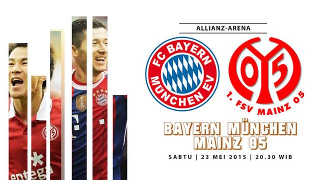 Prediksi Bayern Muenchen vs Mainz 05