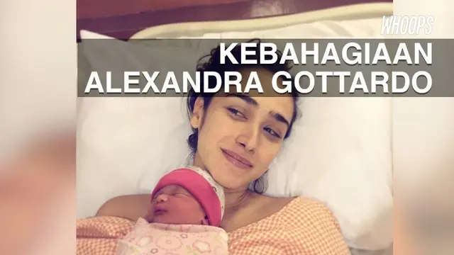 WHOOPS: Menikah Januari, Alexandra Gottardo Melahirkan di Bulan Juli