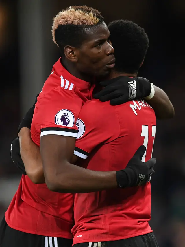 Taklukan Everton, Manchester United Awali Tahun Dengan Kemenangan