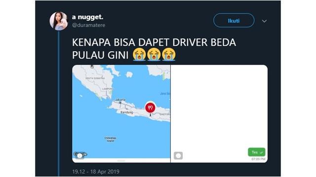 4 Curhatan Netizan Soal Order Via Ojek Online Tapi Dapat Driver Beda Pulau Ini Kocak Abis