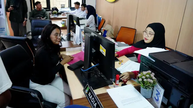 Pelayanan Dinas Kependudukan dan Pencatatan Sipil (Disdukcapil) Kota Tangerang tetap berjalan di Jumat (10/4/2026) pelaksanaan WFH.