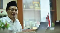 Direktur Pendidikan Diniyah dan Pondok Pesantren, Waryono menyatakan Kemenag mencabut izin operasional Ponpes Shiddiqiyyah, Ploso, Jombang. (Foto: Kemenag/Liputan6.com)