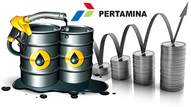 Ilustrasi Harga Minyak Naik