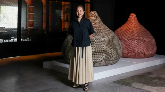 Breast Stupa Valentino, Kreasi Seni Seniman Asal Thailand dengan Pola Valentino yang Khas