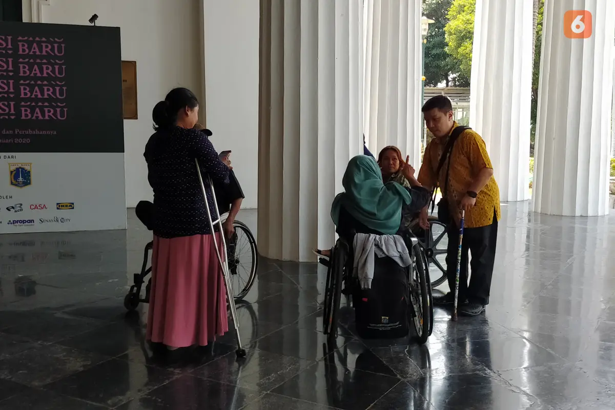 Ilustrasi pekerja disabilitas.