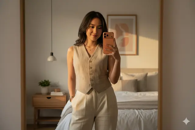 Kumpulan Prompt Gemini AI Mirror Selfie Pakai iPhone 17/Gemini AI