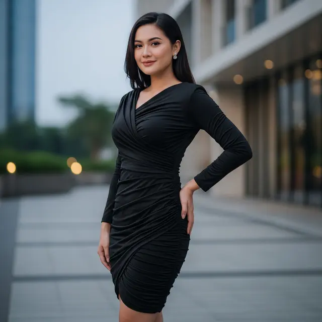 Bodycon Model Dress (Gemini AI)