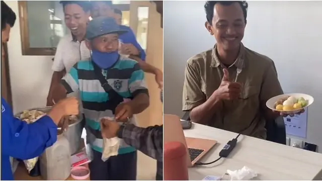 Viral Dosen Traktir Mahasiswanya Siomay, Sang Penjual Ikut ke Kelas