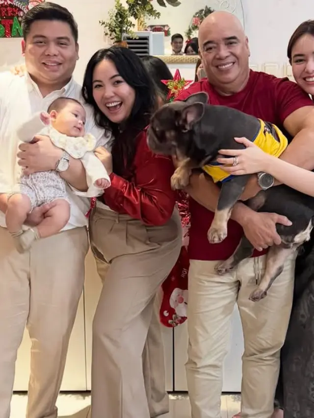 Amanda Manopo Merayakan Natal Bersama Keluarga.