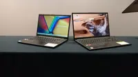 Asus resmi meluncurkan Vivobook Go 14 dan Vivobook Go 15 untuk pasar Indonesia. (Liputan6.com/M. Labib Fairuz Ibad)