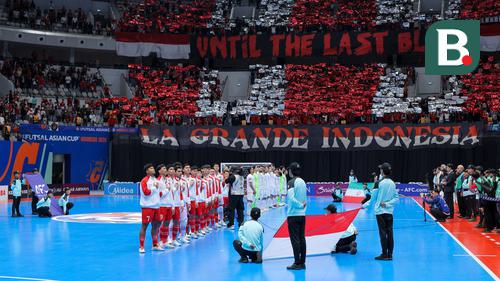 Foto: Berikan Perlawanan hingga Titik Darah Penghabisan, Timnas Futsal Indonesia Tunduk dari Iran Melalui Adu Penalti di Piala Asia