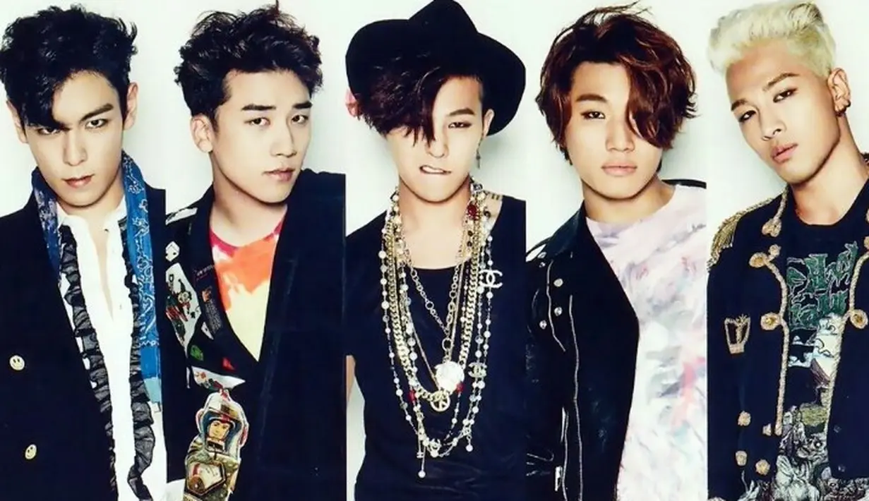 BigBang merupakan salah satu grup boyband papan atas Korea Selatan. Wajar jika nama BigBang tak hanya dikenal di Korea Selatan saja. (Foto: Soompi.com)