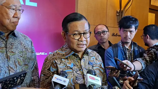 Gubernur DKI Jakarta, Pramono Anung saat ditemui di Hotel Mulia, Senayan, Jakarta, Rabu (10/12/2025). (Foto: Liputan6.com/Arief RH)