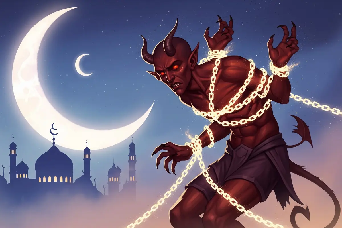 Setan Dibelenggu di Bulan Ramadan Karena Ini, Simak Alasan dan Tafsir Maknanya