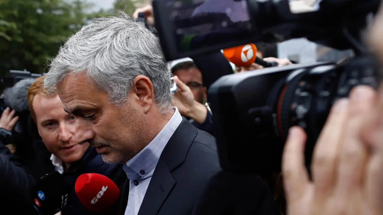 FOTO: Kembali ke Madrid, Jose Mourinho Jalani Sidang