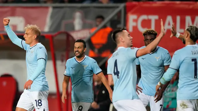Bungkam Twente, Lazio Kokoh di Puncak Klasemen Liga Europa 2024/2025