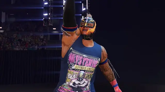 Tangkapan layar trailer WWE 2K22 (Steam)