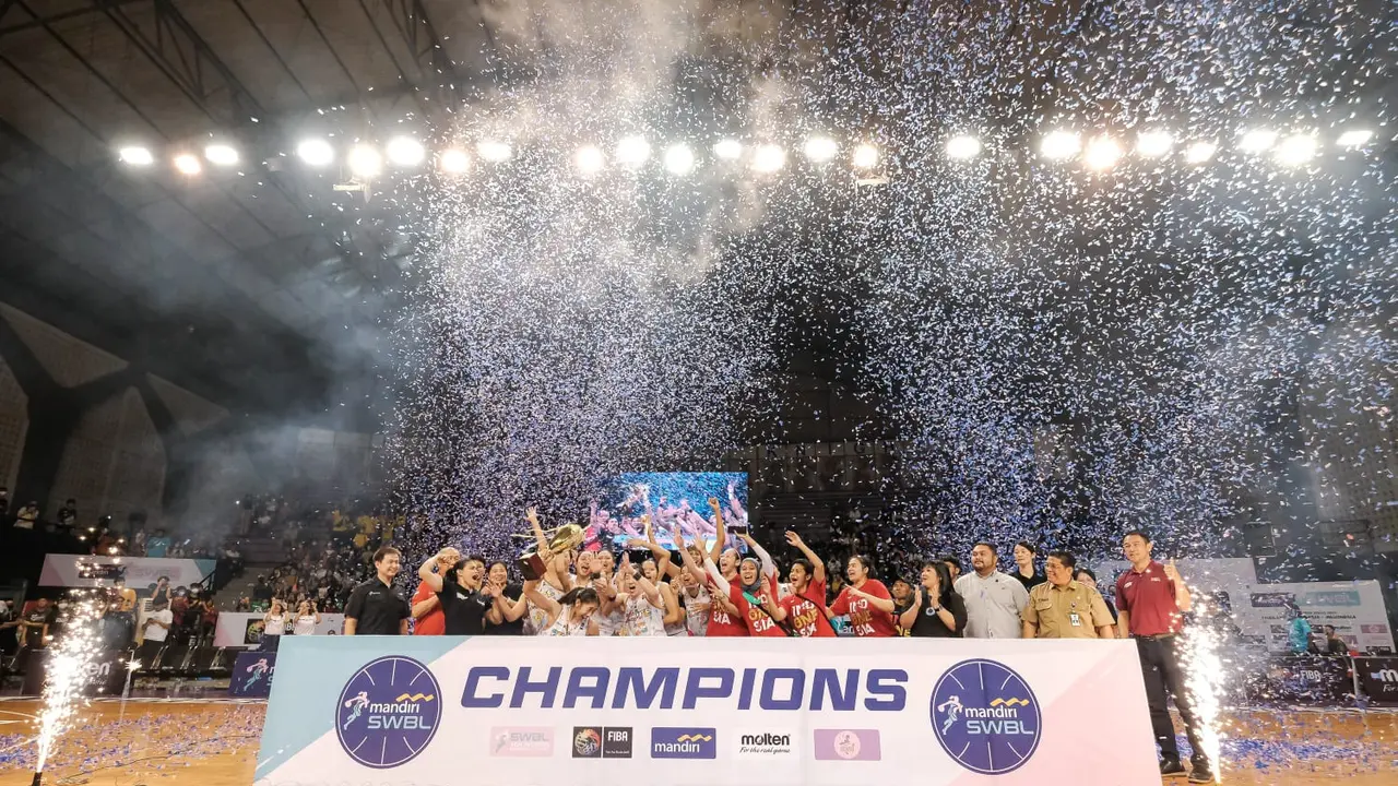 Indonesia Kampiun Liga Basket Wanita Asia Tenggara