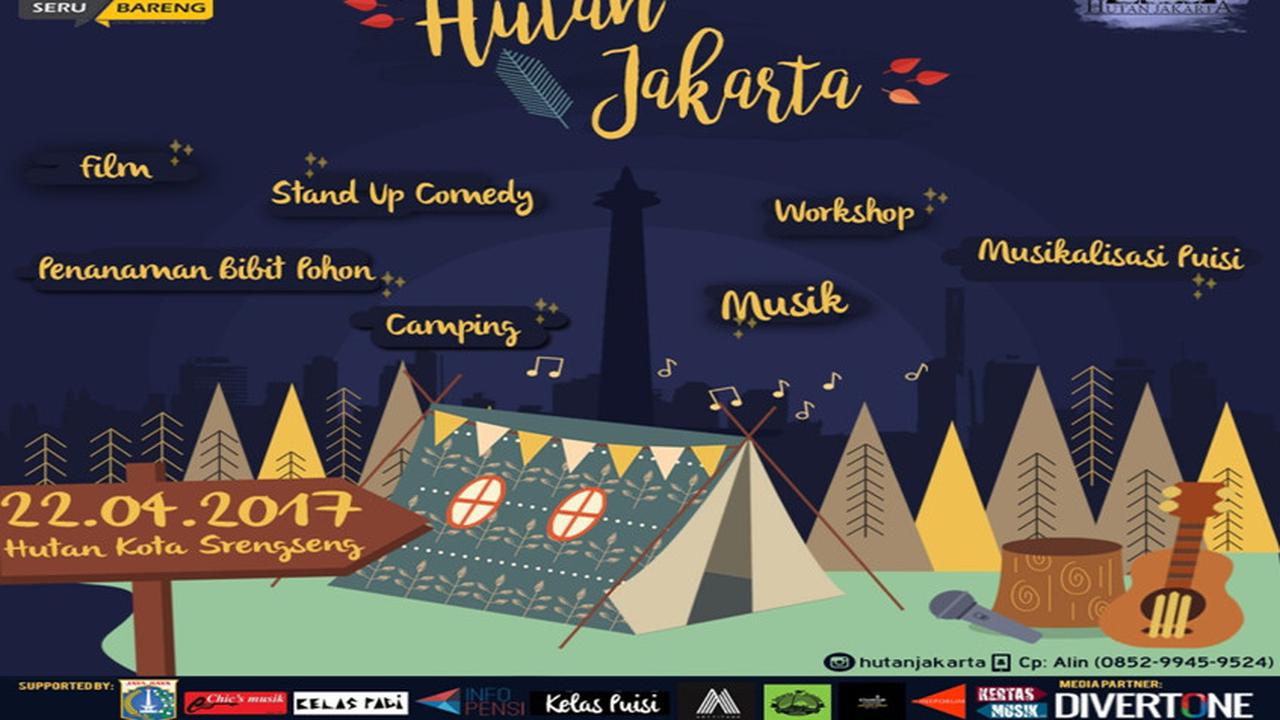 Peduli Lingkungan Sambil Nikmati Musik di Hutan Jakarta