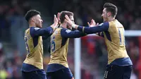 Video highlights gol kedua Arsenal yang dicetak oleh Alex Oxlade-Chamberlain pada menit ke-24 membuat The Gunners