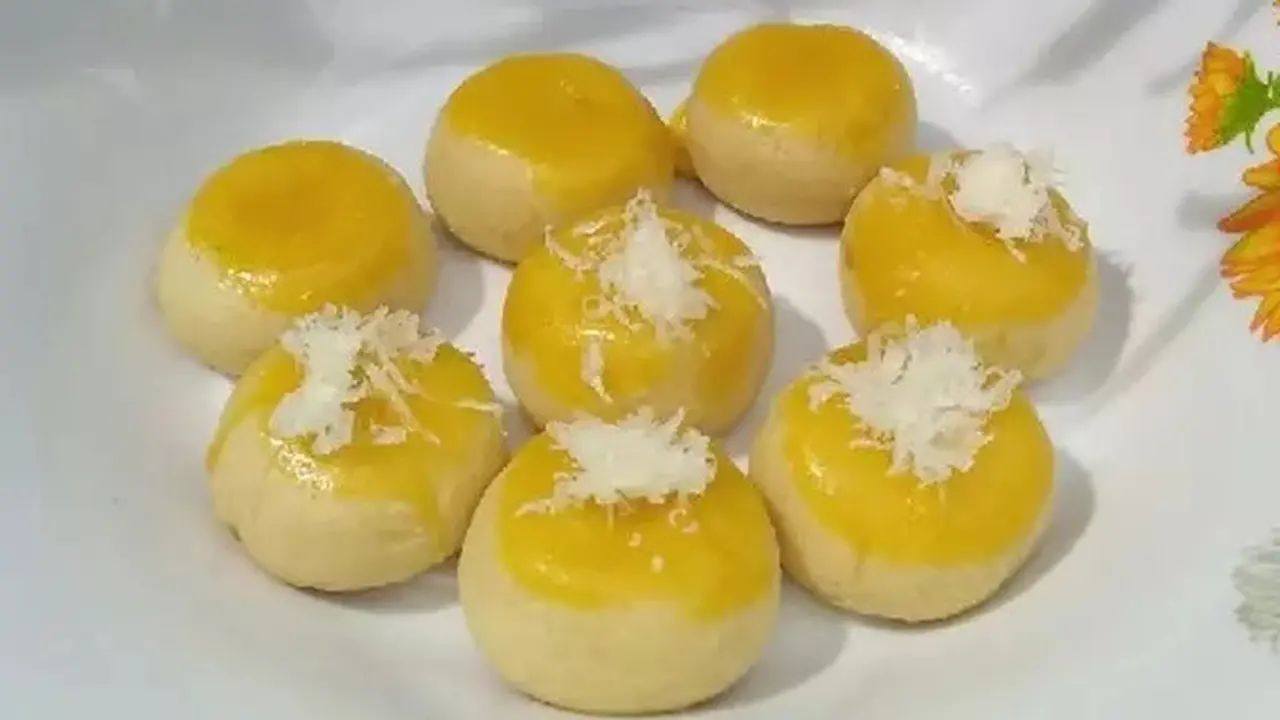 Resep nastar kukus untuk jadi kue Natal. (dok. Cookpad @novikaputri)