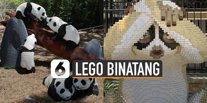 VIDEO: Binatang Terbuat dari Lego