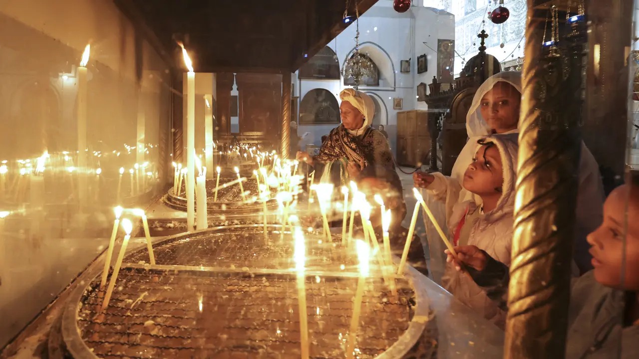 Suasana Kota Bethlehem Menjelang Natal
