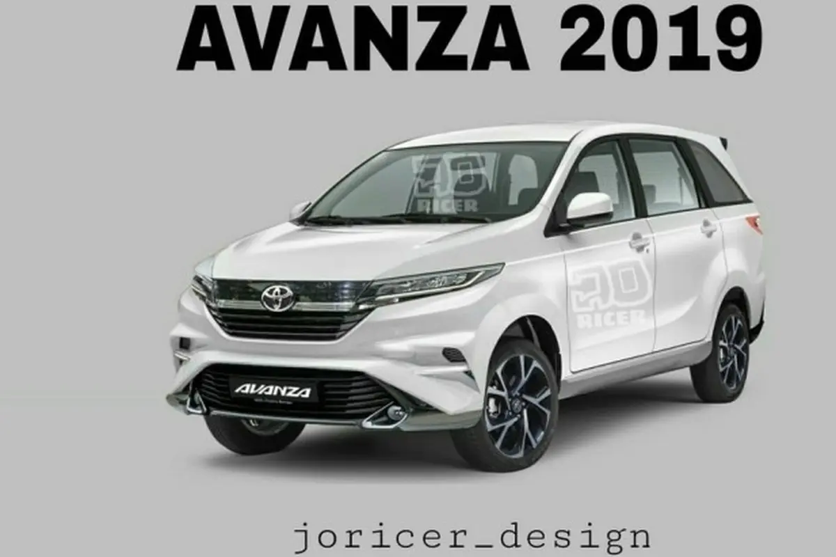 Toyota Avanza Versi @joricer_design