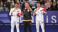 Suryo Nugroho mempersembahkan medali perak untuk kontingen Indonesia di Paralimpiade Paris 2024. (NPC Indonesia)