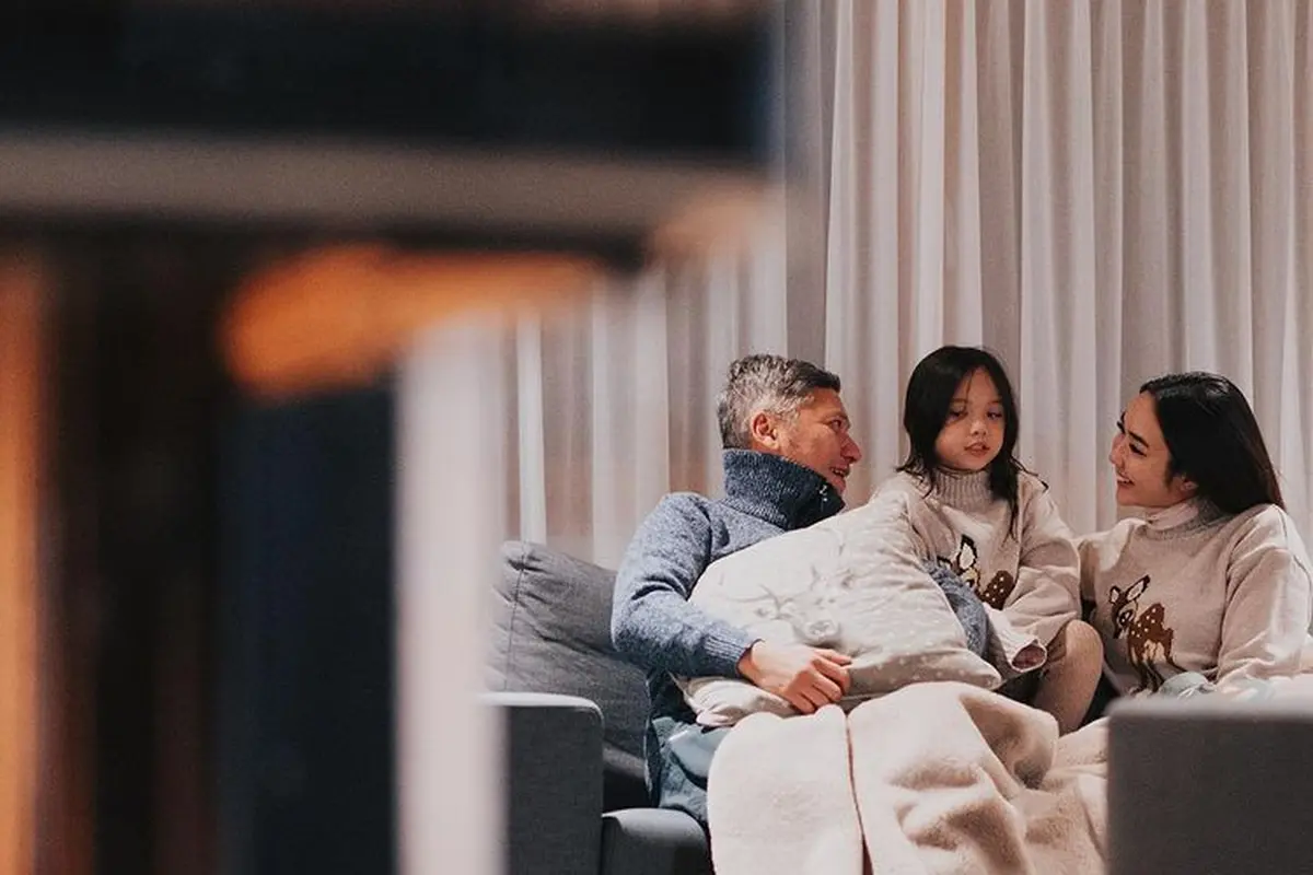 Gading Marten, Gempita dan Gisella Anastasia. (Foto: Instagram/gisel_la)