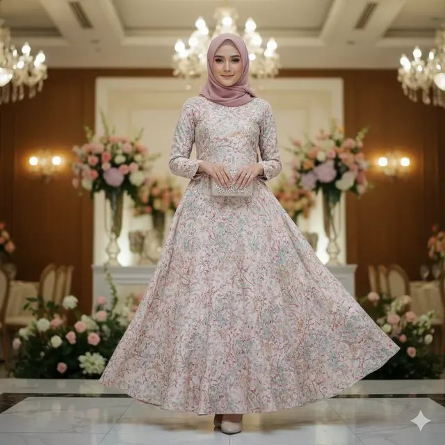 7 Tren Gamis Batik Hijabers Terbaru yang Minimalis namun Tetap Menutup Aurat, Anggun Dipakai Sehari-hari hingga Acara Resmi