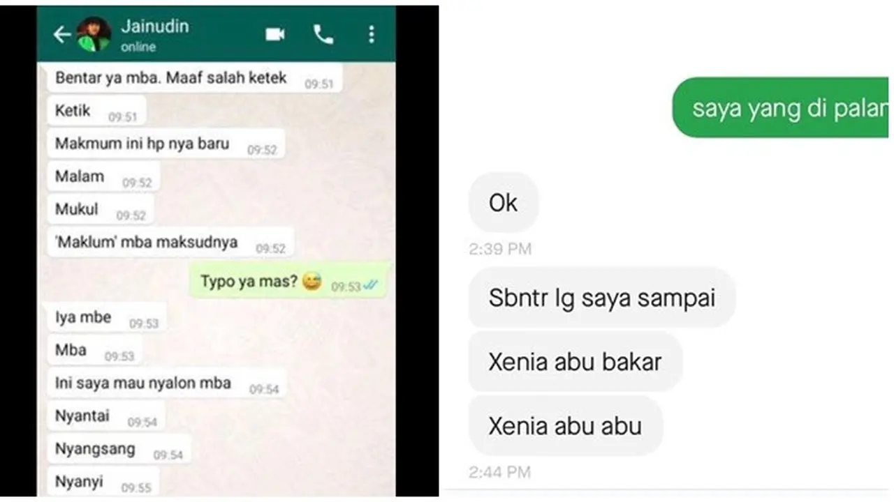 6 Chat Typo Driver Ojol Ini Kocak, Bikin Pelanggan Mikir Keras
