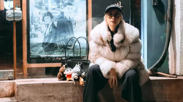 OOTD Bak Eonni Bunga Citra Lestari saat Liburan ke Korea. [@itsmebcl]