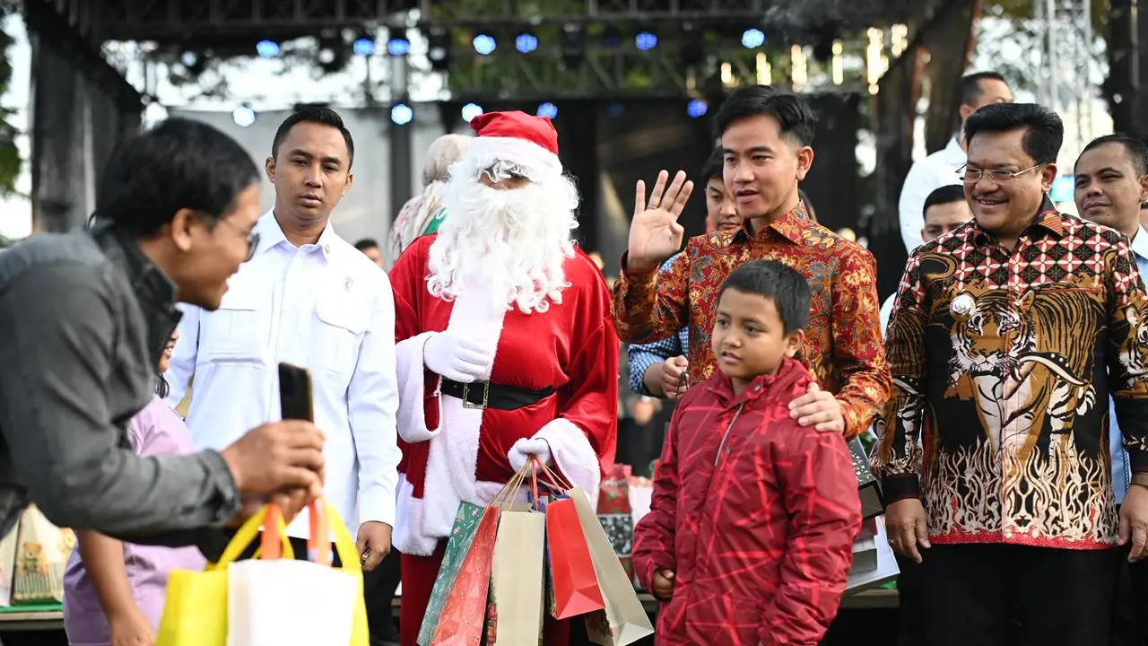 Wakil Presiden Gibran Rakabuming Raka Hadiri Perayaan Natal di Salatiga