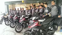 Touring Honda Supra GTR 150 menandai Honda Bikers Day Regional Medan (Rio/Liputan6.com)