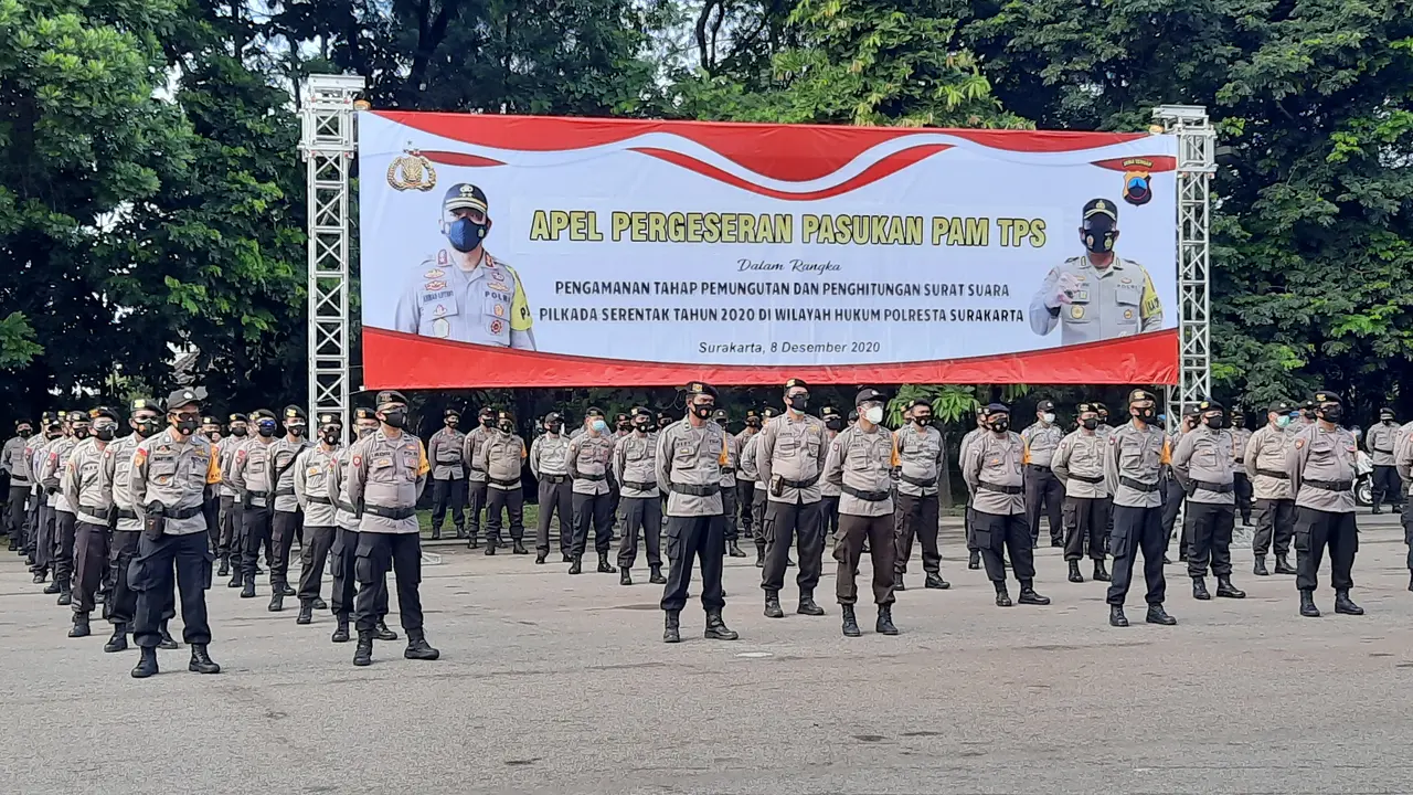 Apel Pengamanan TPS di Solo