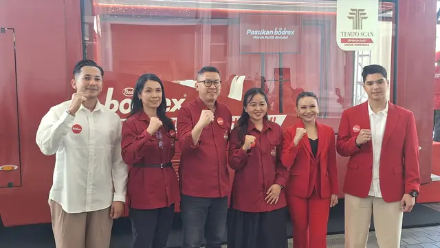 Konferensi pers Pasukan bodrex Merah Putih Beraksi 2025 yang mengusung tema “Jangkau Lebih Luas, Sehatkan Bangsa” di The Tribrata Dharmawangsa, Jakarta, pada Kamis, 21 Agustus 2025. (Foto: Adinda Retno Aryani/Liputan6.com)