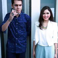 Foto profil Kevin Julio dan Jessica Mila (Deki Prayoga/bintang.com)