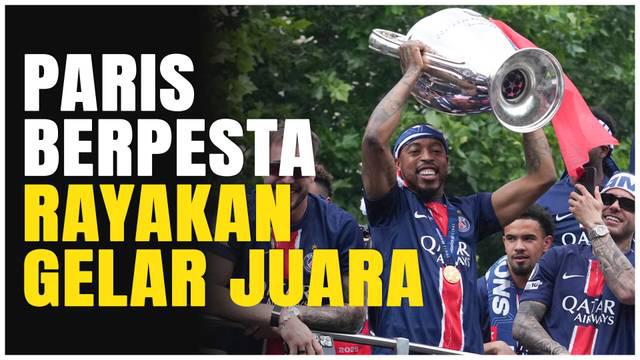 PSG akhirnya menorehkan sejarah dengan meraih gelar Liga Champions pertama mereka.
Video ini merekam momen penuh emosi saat para pemain PSG melakukan parade kemenangan bersama ribuan suporter di jantung kota Paris.