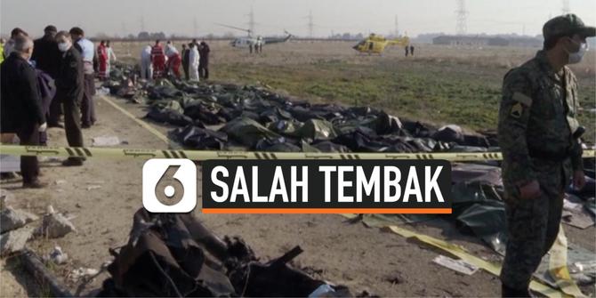 VIDEO: Militer Iran Akui Tak Sengaja Tembak Pesawat Ukraina