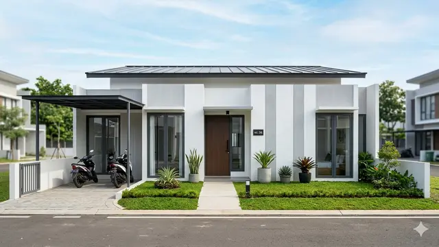 Inspirasi Gambar Rumah 1 Lantai Tipe 36. Gemini