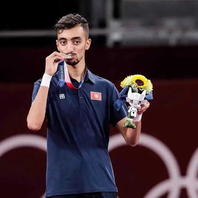 6 Potret Med Khalil Jendoubi Atlet Taekwondo Olimpiade yang Mirip Bruno Fernandes